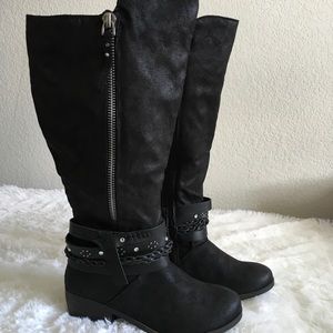 New SO Swedish women’s knee- high boots